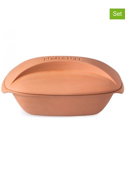 Römertopf 2-częściowy zestaw "Culinario" w kolorze pomarańczowym - 3 l ze sklepu Limango Polska w kategorii Garnki - zdjęcie 188622609