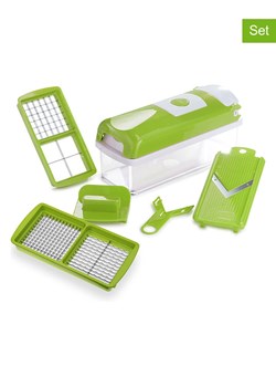 Genius 6-częściowy zestaw "Nicer Dicer Smart" w kolorze zielonym ze sklepu Limango Polska w kategorii Akcesoria kuchenne - zdjęcie 188622888