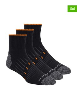 Skechers Skarpety (6 par) w kolorze czarnym ze sklepu Limango Polska w kategorii Skarpetki męskie - zdjęcie 188623006