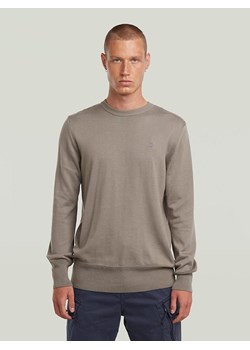 G-Star Sweter w kolorze szarobrązowym ze sklepu Limango Polska w kategorii Swetry męskie - zdjęcie 188623525
