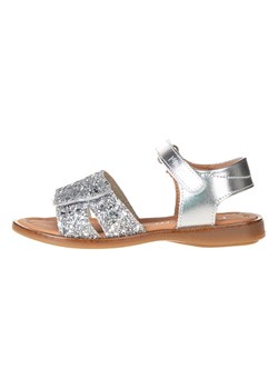 POM POM Sandały w kolorze srebrnym ze sklepu Limango Polska w kategorii Sandały dziecięce - zdjęcie 188624429