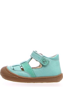 Naturino Skórzane półsandały w kolorze turkusowym ze sklepu Limango Polska w kategorii Sandały dziecięce - zdjęcie 188625179