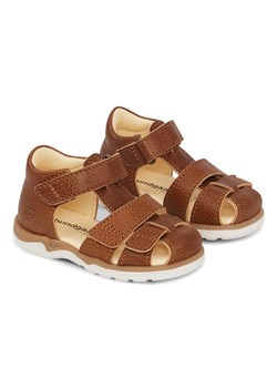 Bundgaard Skórzane półsandały "Sofus" w kolorze jasnobrązowym ze sklepu Limango Polska w kategorii Sandały dziecięce - zdjęcie 188625966