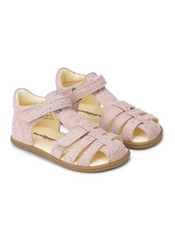 Bundgaard Skórzane półsandały "Rox" w kolorze jasnoróżowym do chodzenia na boso ze sklepu Limango Polska w kategorii Sandały dziecięce - zdjęcie 188625996