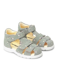 Bundgaard Skórzane półsandały "Sofus" w kolorze zielonym ze sklepu Limango Polska w kategorii Sandały dziecięce - zdjęcie 188626005