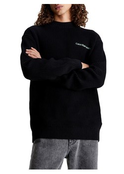 Calvin Klein Sweter w kolorze czarnym ze sklepu Limango Polska w kategorii Swetry męskie - zdjęcie 188629266