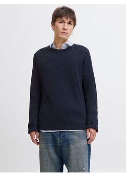 Jack &amp; Jones Sweter w kolorze granatowym ze sklepu Limango Polska w kategorii Swetry męskie - zdjęcie 188629518