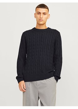 Jack &amp; Jones Sweter w kolorze granatowym ze sklepu Limango Polska w kategorii Swetry męskie - zdjęcie 188629578