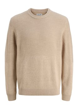 Jack &amp; Jones Sweter w kolorze beżowym ze sklepu Limango Polska w kategorii Swetry męskie - zdjęcie 188629586
