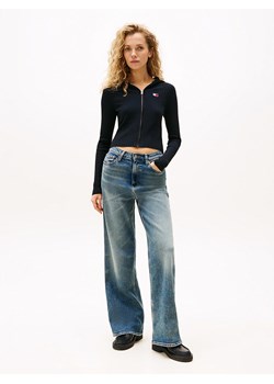 TOMMY JEANS Kardigan w kolorze czarnym ze sklepu Limango Polska w kategorii Swetry damskie - zdjęcie 188629617