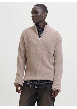Jack &amp; Jones Sweter "Kaito" w kolorze beżowym ze sklepu Limango Polska w kategorii Swetry męskie - zdjęcie 188629966