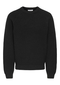 ONLY &amp; SONS Sweter "Litus" w kolorze czarnym ze sklepu Limango Polska w kategorii Swetry męskie - zdjęcie 188630066