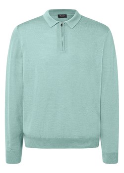 Maerz Muenchen Wełniany sweter w kolorze turkusowym ze sklepu Limango Polska w kategorii Swetry męskie - zdjęcie 188630135