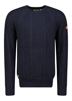 Geographical Norway Sweter "Fresh" w kolorze granatowym ze sklepu Limango Polska w kategorii Swetry męskie - zdjęcie 188630356