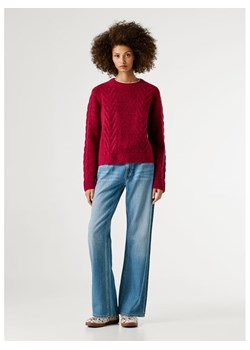 Pepe Jeans Sweter w kolorze czerwonym ze sklepu Limango Polska w kategorii Swetry damskie - zdjęcie 188630387