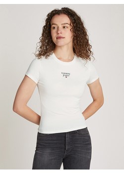TOMMY JEANS Koszulka w kolorze kremowym ze sklepu Limango Polska w kategorii Bluzki damskie - zdjęcie 188630726