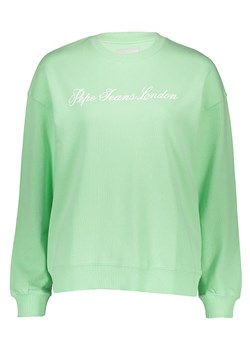 Pepe Jeans Bluza w kolorze zielonym ze sklepu Limango Polska w kategorii Bluzy damskie - zdjęcie 188630899