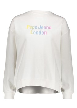 Pepe Jeans Bluza w kolorze białym ze sklepu Limango Polska w kategorii Bluzy damskie - zdjęcie 188630909