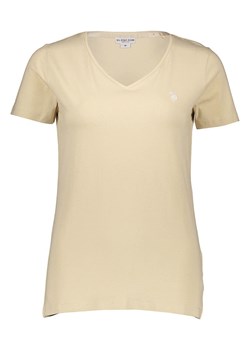 U.S. Polo Assn. Koszulka w kolorze beżowym ze sklepu Limango Polska w kategorii Bluzki damskie - zdjęcie 188631096