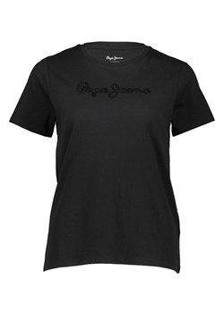 Pepe Jeans Koszulka w kolorze czarnym ze sklepu Limango Polska w kategorii Bluzki damskie - zdjęcie 188631128