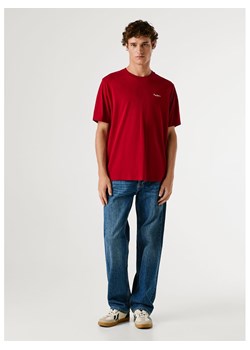 Pepe Jeans Koszulka "Connor" w kolorze czerwonym ze sklepu Limango Polska w kategorii T-shirty męskie - zdjęcie 188631715