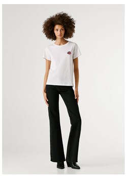 Pepe Jeans Koszulka "Brule" w kolorze białym ze sklepu Limango Polska w kategorii Bluzki damskie - zdjęcie 188631769