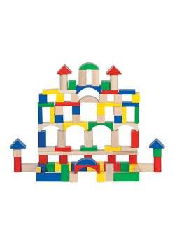 Goki 100-częściowy zestaw kolorowych klocków w wiaderku - 3+ ze sklepu Limango Polska w kategorii Zabawki - zdjęcie 188631949