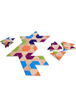 BS Toys Trójkątne domino - 6+ ze sklepu Limango Polska w kategorii Puzzle - zdjęcie 188632035
