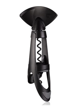 Vacu Vin Korkociąg "Twister" w kolorze czarnym - 7,5 x 19,6 x 5 cm ze sklepu Limango Polska w kategorii Naczynia - zdjęcie 188632039