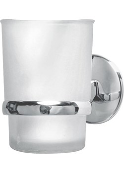 Fackelmann Kubek łazienkowy "Vision" w kolorze białym - 7 x 11,5 x 9,5 cm ze sklepu Limango Polska w kategorii Dozowniki do mydła - zdjęcie 188632136