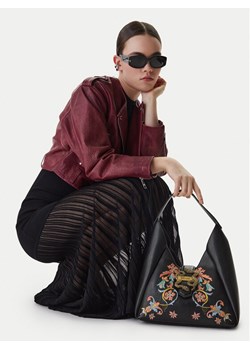 Just Cavalli Torebka 80RA4BA6 ZSE08 Czarny ze sklepu MODIVO w kategorii Torebki hobo - zdjęcie 188632237
