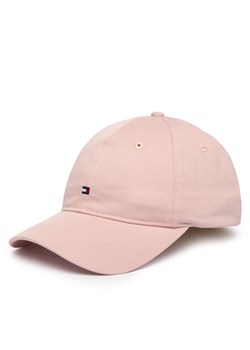 Tommy Hilfiger Czapka z daszkiem Th Flag Soft 6 Panel Cap AW0AW17781 Różowy ze sklepu MODIVO w kategorii Czapki z daszkiem damskie - zdjęcie 188632247