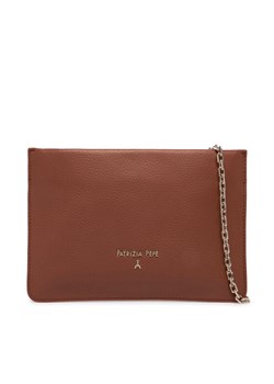 Patrizia Pepe Torebka 8B0335/L001-B111 Brązowy ze sklepu MODIVO w kategorii Kopertówki - zdjęcie 188632287