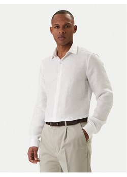 Calvin Klein Koszula LV019EU121 Biały Regular Fit ze sklepu MODIVO w kategorii Koszule męskie - zdjęcie 188632347