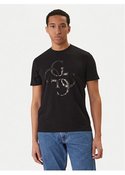 Guess T-Shirt M6RI03 I3Z14 Czarny Regular Fit ze sklepu MODIVO w kategorii T-shirty męskie - zdjęcie 188632369