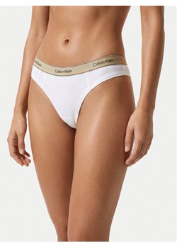 Calvin Klein Underwear Stringi LV00QF8771 Błękitny ze sklepu MODIVO w kategorii Majtki damskie - zdjęcie 188632386