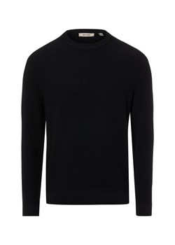 Only&Sons Męski sweter z dzianiny - ONStoney Mężczyźni Bawełna (100%) czarny wypukły wzór tkaniny ze sklepu vangraaf w kategorii Swetry męskie - zdjęcie 188633038