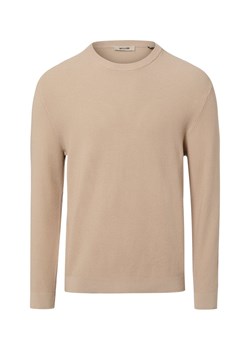 Only&Sons Męski sweter z dzianiny - ONStoney Mężczyźni Bawełna (100%) taupe wypukły wzór tkaniny ze sklepu vangraaf w kategorii Swetry męskie - zdjęcie 188633039
