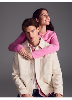 Reserved - Kurtka koszulowa - złamana biel ze sklepu Reserved w kategorii Kurtki męskie - zdjęcie 188633409