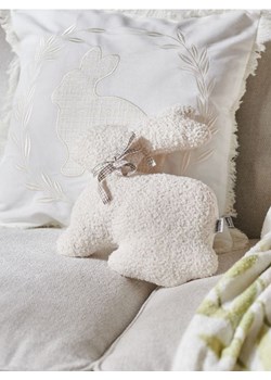 Sinsay - Poduszka dekoracyjna w kształcie zajączka - kremowy ze sklepu Sinsay w kategorii Dekoracje wielkanocne - zdjęcie 188634065