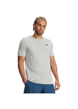 Męska koszulka treningowa Under Armour UA Vanish Elite Smls SS Camo - szara ze sklepu Sportstylestory.com w kategorii T-shirty męskie - zdjęcie 188634258