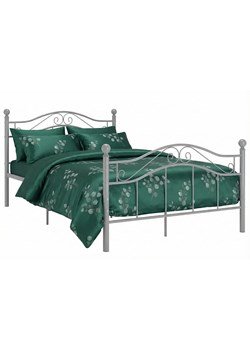 Szare metalowe łóżko w stylu loftowem 120x200 cm K6-M72 ze sklepu Edinos.pl w kategorii Łóżka i materace - zdjęcie 188634326