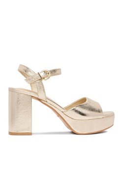Sandały DeeZee CEO-SF79601 Złoty ze sklepu eobuwie.pl w kategorii Sandały damskie - zdjęcie 188634896