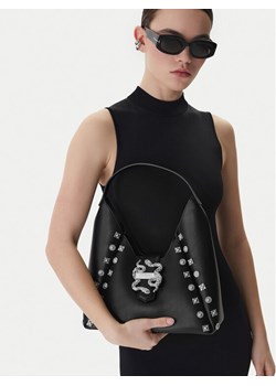 Torebka Just Cavalli 80RA4BA6 Czarny ze sklepu eobuwie.pl w kategorii Torebki hobo - zdjęcie 188634927