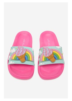 Klapki Nelli Blu P4047530 Zielony ze sklepu eobuwie.pl w kategorii Klapki dziecięce - zdjęcie 188634937