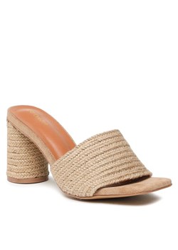Klapki DeeZee MELANCHOLY HRT220498 Beżowy ze sklepu eobuwie.pl w kategorii Espadryle damskie - zdjęcie 188635078