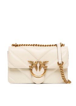 PINKO Torebka Love One Mini Light Dc. Al 25-26 PLTT 104550 A2OS Écru ze sklepu MODIVO w kategorii Listonoszki - zdjęcie 188635915