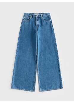 Reserved - Jeansy wide leg - niebieski ze sklepu Reserved w kategorii Jeansy damskie - zdjęcie 188636759