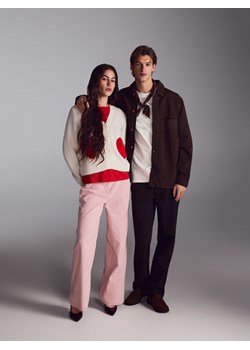 Reserved - Jeansowa koszula comfort fit - dark grey jeans ze sklepu Reserved w kategorii Koszule męskie - zdjęcie 188636989