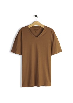 GATE T-shirt basic z bawełny slim fit S ze sklepu gateshop w kategorii T-shirty męskie - zdjęcie 188637988